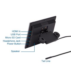 9” Android 9.0 Headrest Monitor Video Player for Car TV Touch Screen WiFi//USB