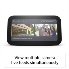 Amazon Echo Show 5 , Smart display with 2x the bass and clearer sound, Charcoal