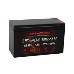 Deep Cycle LiFePO4 Lithium Battery 12V 7Ah SLA Battery Replaces Enduring 6-FM-7