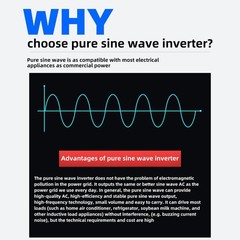 12V DC 120V AC 4000W 8000W Pure Sine Wave Inverter Voltage Converter