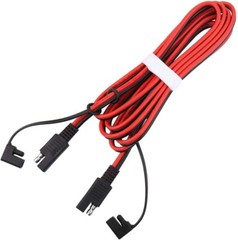 14AWG/16AWG SAE to SAE Extension Cable 2 Pin Quick Disconnect Wire Harness Cord