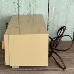 VTG Z1960S ZENITH B210 SOLID STATE AM RADIO YELLOW RETRO MID CENTURY WORKING