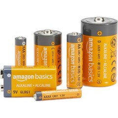 20-Pack AA Batteries, 1.5 Volt, 10-Year Leak-Free Shelf Life, for