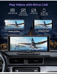 🔥Wireless Portable Car Screen 10” W/ Backup Camera CarPlay And Android Auto