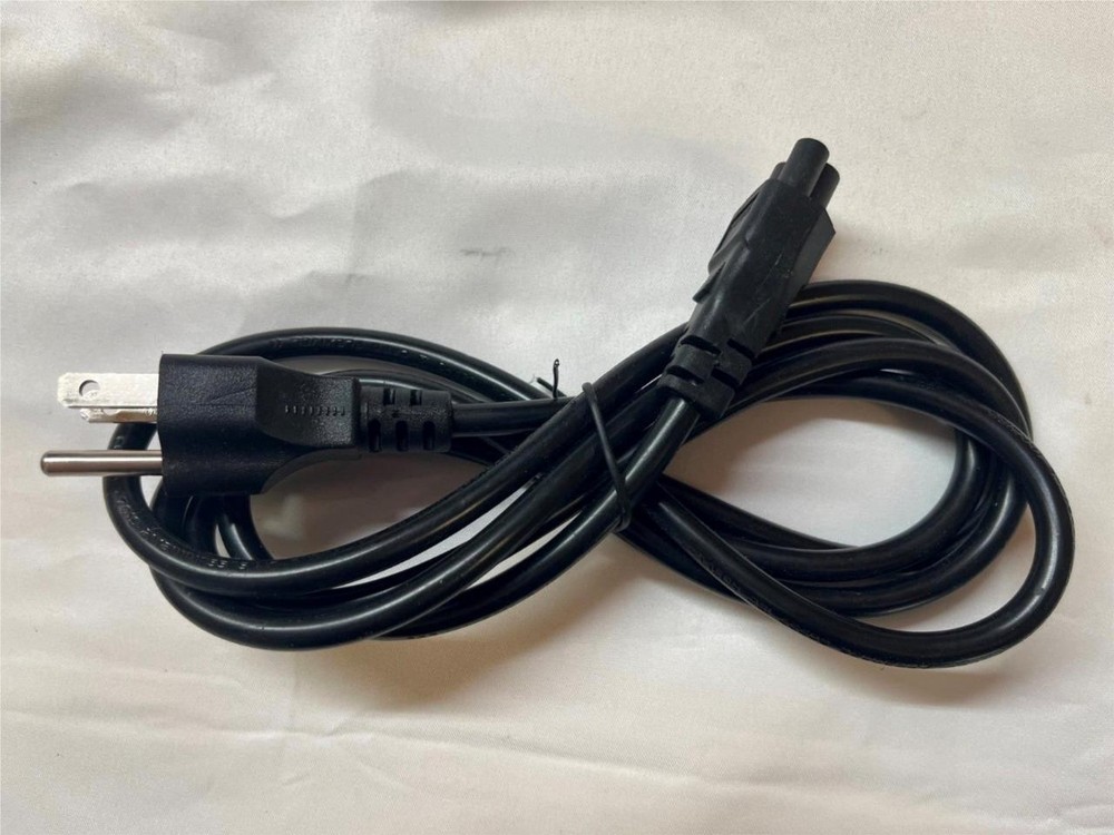 (Lot of 10) Universal cable Precision 3 Prong MM Black AC Power Smooth cord