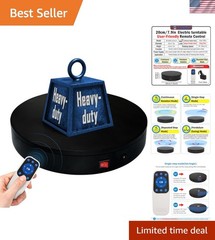 Remote Motorized Electric Turntable Rotating Display Stand Spinning Rotating …