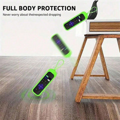 1Pc Silicone Protective Remote Control Cover For Roku TV Remote Holder Glow Case
