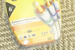 Philips Component Video Cable 6 Foot 24K Gold Plated Connectors M62795 NIP