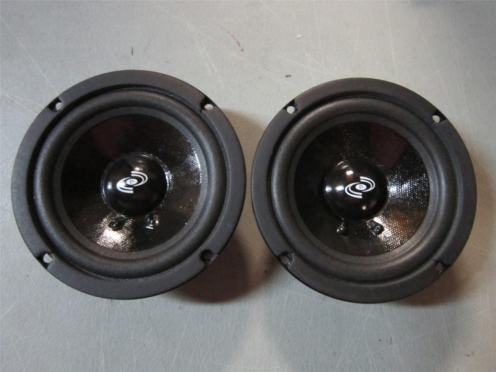NEW (2) 5″ Woofer Speakers.Sealed MidRange Pair.8 ohm.Five inch.PA.PRO Audio.5in