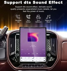 15.6″ Car Stereo Android Radio 8+128GB For 13-20 Chevrolet Silverado Gmc Sierra