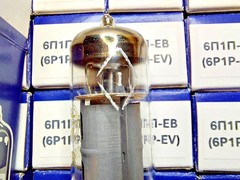 US Stock! 4x 6P1P-EV / 6P1 / 6П1П-ЕВ SVETLANA Tubes Pentode Same Date NEW NOS
