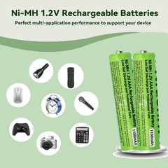 NI-MH AAA 1.2 V 1100mah AAA Rechargeable Batteries for Panasonic Cordless Phones