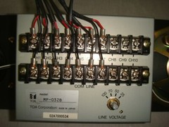TOA MP-032B 10 CHANNEL PASSIVE MONITOR PANEL