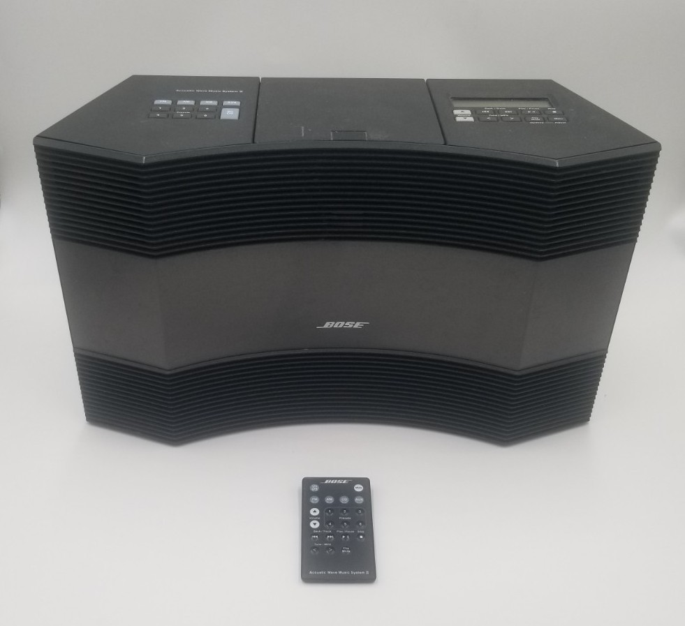Bose Acoustic Wave Music System II Radio CD With Remote Tested – See Description