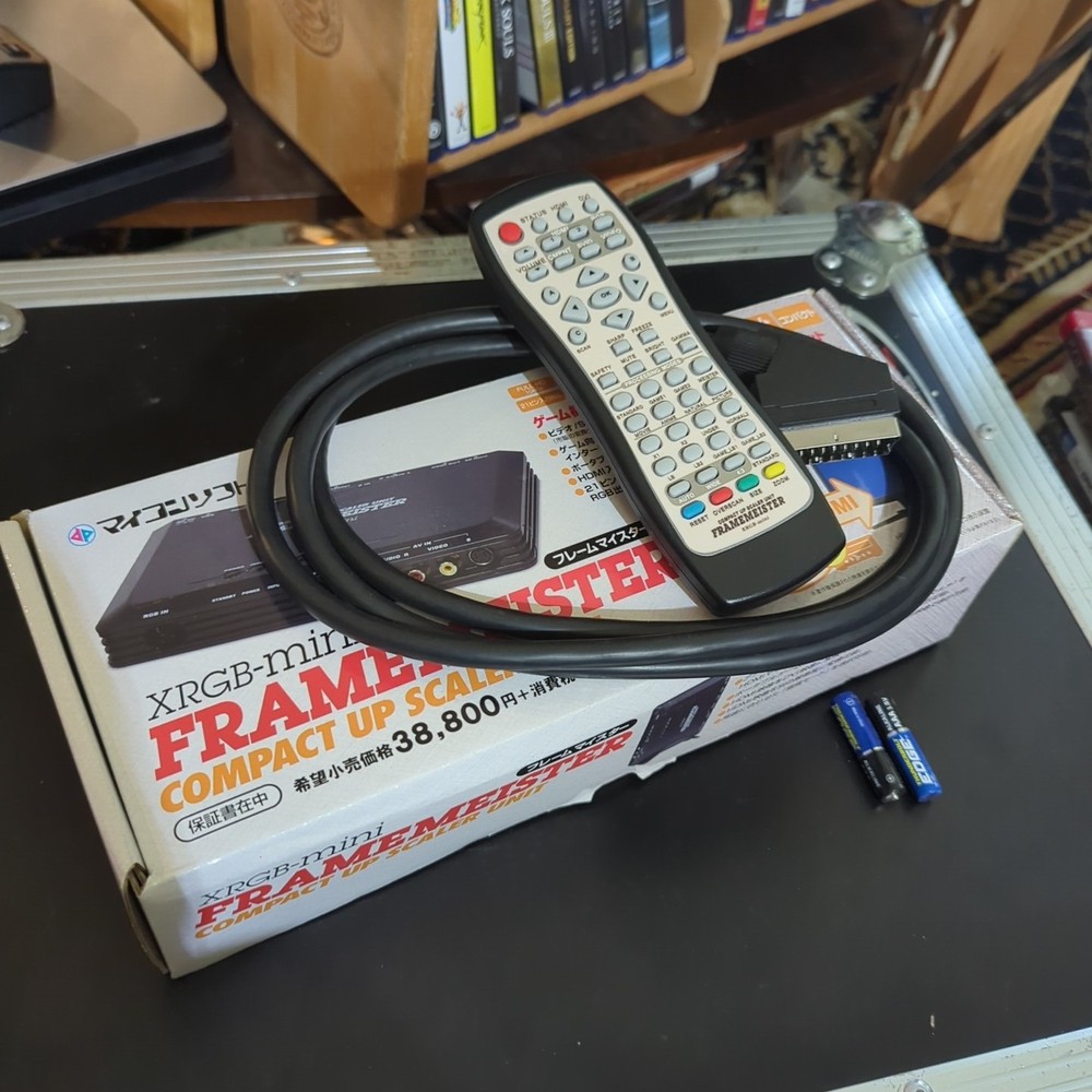 Micomsoft xrgb-mini Framemeister Compact Upscaler *MINT AND NEVER USED* 