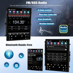 9.7″ Tesla Style FOR 2013-2019 DODGE RAM 1500 2500 3500 CARPLAY GPS RADIO STEREO