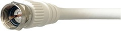 75′ FEET RG-6 18AWG WHITE 75 OHM COAX RG6 CABLE SATELLITE TV HDTV DTV -FREE SHIP