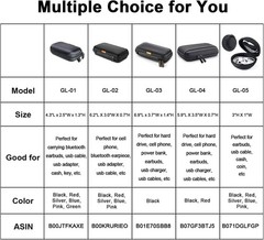 Compact Zipper Pouch for Earbuds, Cables & Flash Drives – Travel-Friendly Design