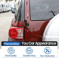 Tailgates Antenna Holder Suitable for Toyot@ FJ Cruiser 2007-2021, Tailgates Ant