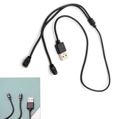 For Bluetooth Smart Glasses 2-in-1 Charger Smart Glasses Magnetic Charging Cable