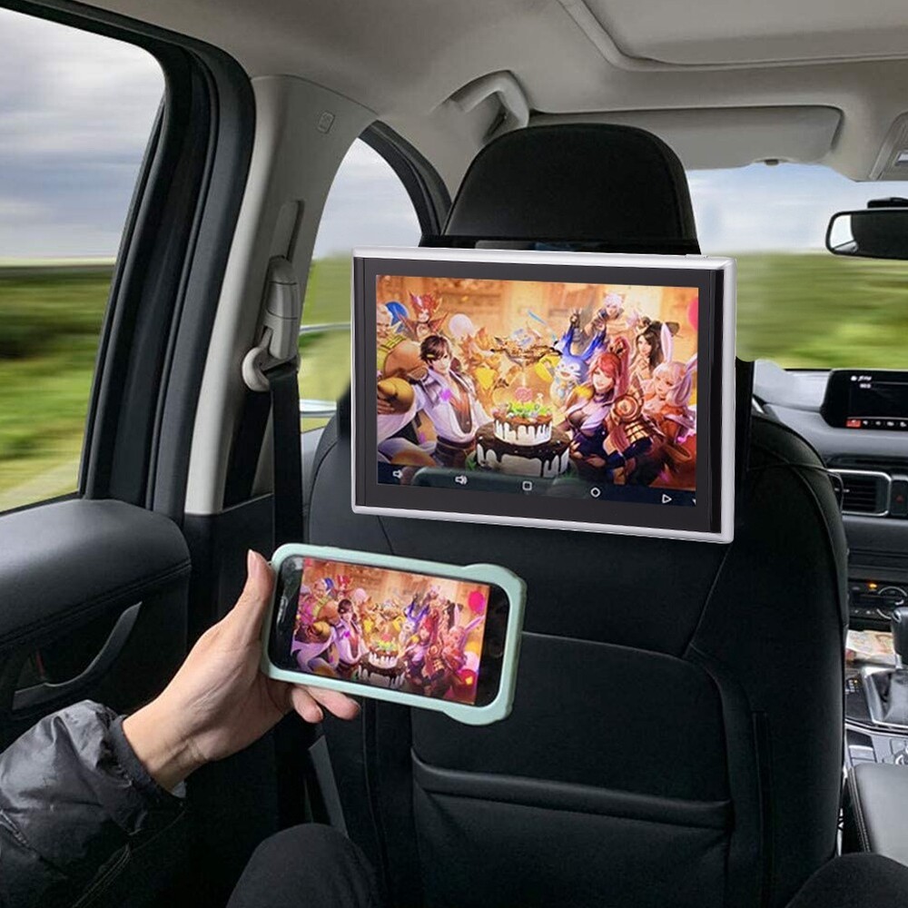 9” Android 9.0 Headrest Monitor Video Player for Car TV Touch Screen WiFi//USB