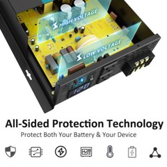 2000W Pure Sine Wave Inverter 12v 24v 36v 48V to 110V 120V Power Converter Camp