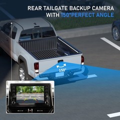 EWAY Tailgate Handle Backup Camera for 2009-2017 Dodge Ram 1500 2500 3500, Re…