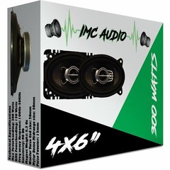 IMC AUDIO IMC46 4″x6″ 300W 2-Way Car Coaxial Audio Speakers Pair