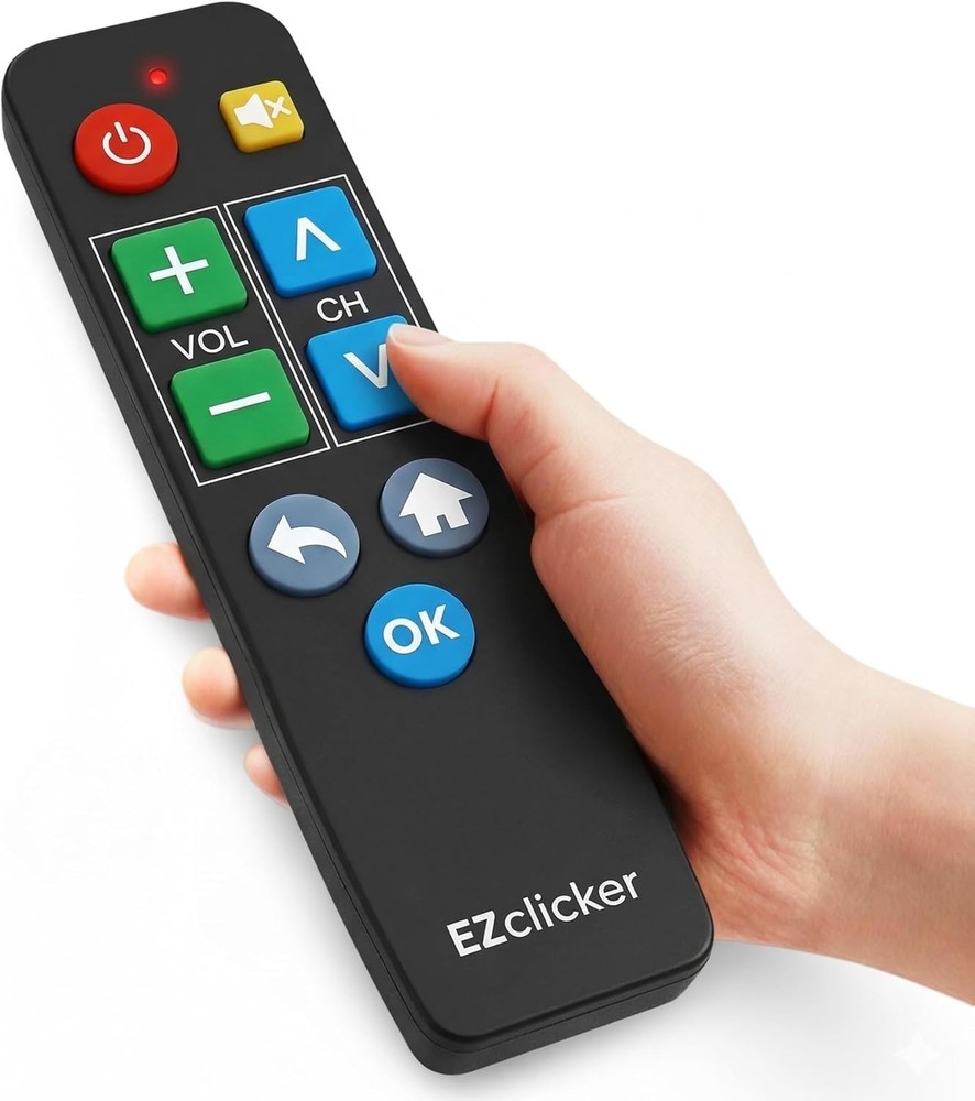 Big Button Universal TV Remote for Senior Simple Easy to Use Dementia Products