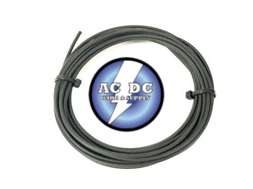 AUTOMOTIVE WIRE 18 AWG HIGH TEMP TXL WIRE BLACK 25 FT COIL