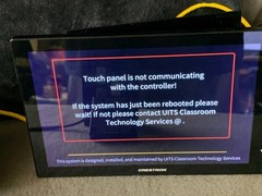 Bundle of 4 Crestron TSW Screens 2x 7in, 1x 5in, & 1x 10in (All Working)