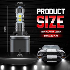 For GMC Sierra 1500 2500 1999 2000 2001 2002 LED Headlights + Fog Lights Bulbs