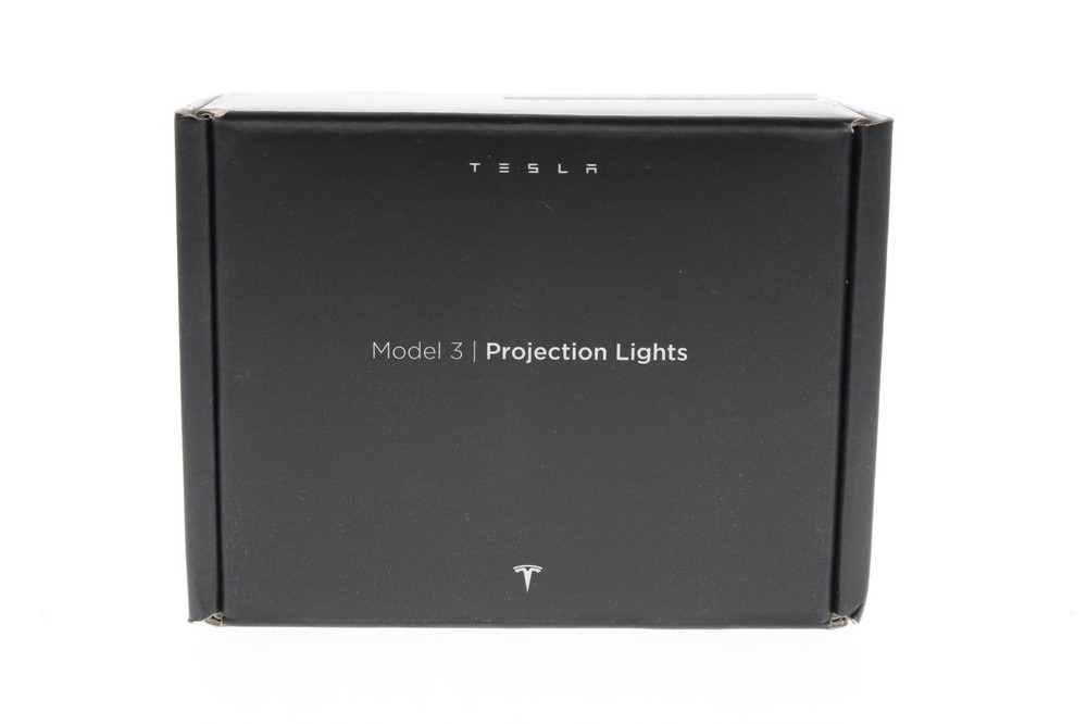 Tesla Model 3 Projections Welcome Light – OEM – Sealed in Box Driver + Passenger