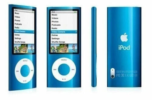Apple iPod Nano 5th Generation 8GB Blue New Battery US STOCK No Box