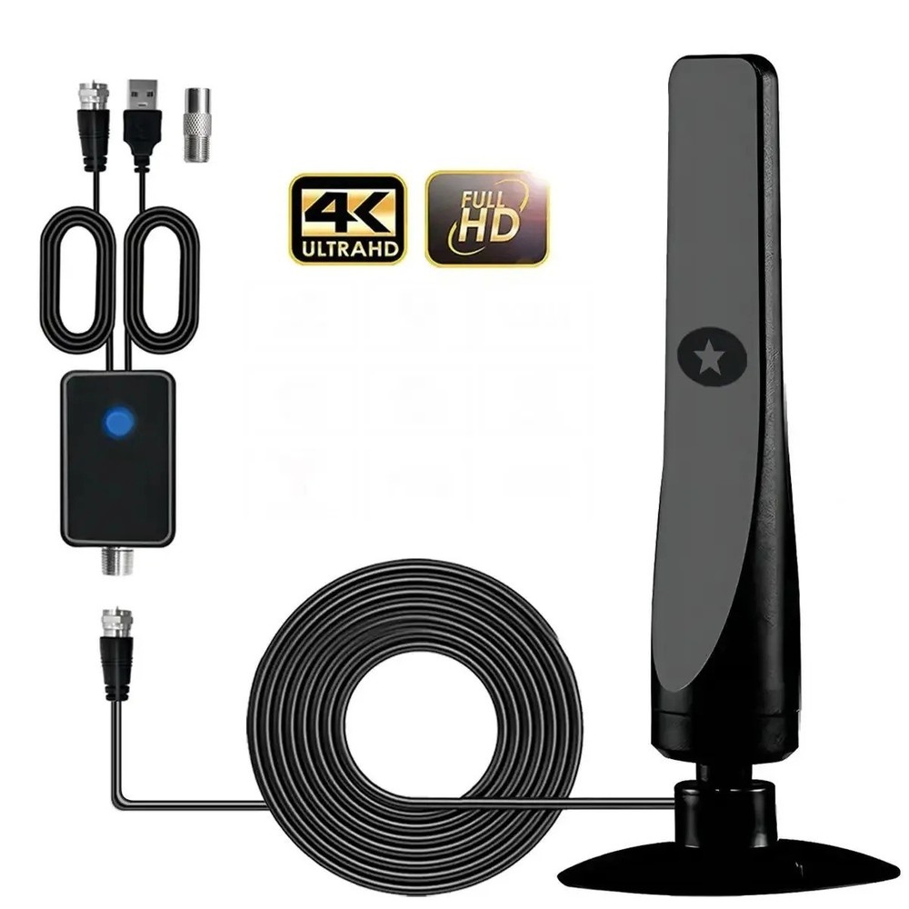 Wave Max Tv Antenna 2026, Signal Booster TL Best Quality Receiver Indoor/OutDoor