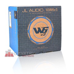JL Audio 10W6v3-D4 10″ W6v3 Series Dual 4-Ohm 600W Car Audio Subwoofer NEW