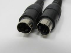 Standard S Video 4 Pin Cable 9.5 ft Male