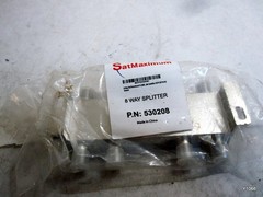 8-Way Coaxial Cable Splitter 5-2300 MHz for RG6 RG59 TV Antenna