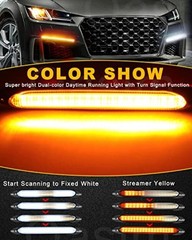 Daytime Running Light 6in Super Bright for Auto Car Motorcycle 6.1 inches WA