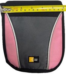 Case Logic—Cd/DVD Pink/Black Case—16 Sleeves-32 Discs—LIKENEW—SHIPS IN 24 HOURS—
