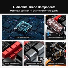 Fosi Audio ZA3 TPA3255 Balance Stereo Amplifier 48/32V Home Audio Mono Subwoofer