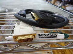Pacific Custom Cable HDMIDVI-1 1 Meter HDMI Male to DVI Male Digital Cable. New!