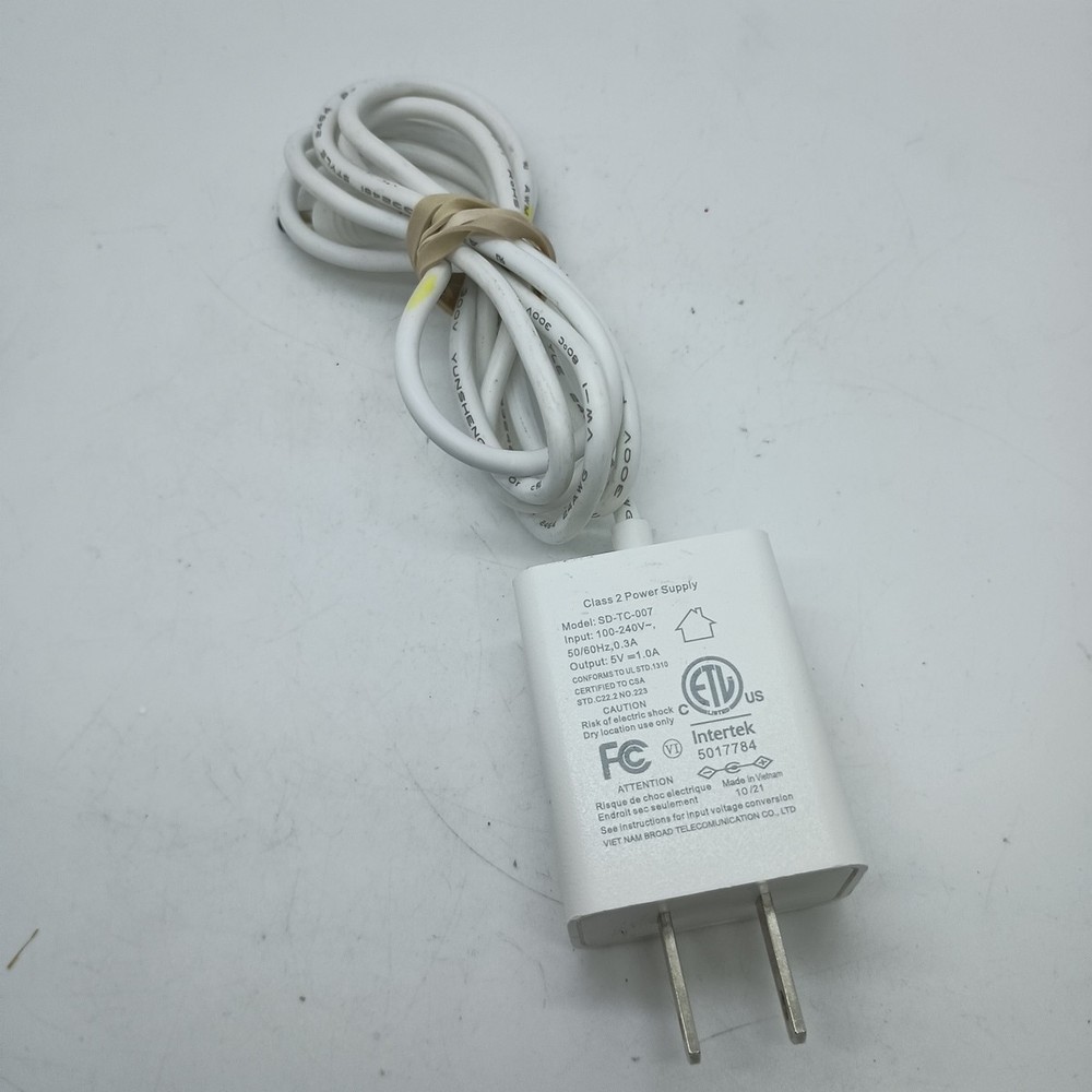 #K) Power Supply AC Adapter Replacement Charger SD-TC-007 5V, 1 Amp Vietnam