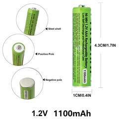 NI-MH AAA 1.2 V 1100mah AAA Rechargeable Batteries for Panasonic Cordless Phones