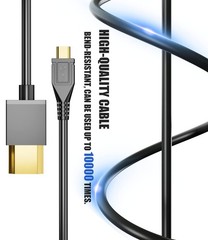 Eanetf HDMI to Micro USB Cable, 1.5M/ 5ft Male Data…