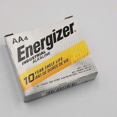 24 Energizer Industrial AA Alkaline Batteries (EN91, LR6)