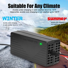 14.6V 10A Rapid Battery Charger for 12V LiFePO4 Lithium Batteries