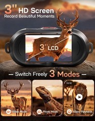 Night Vision Goggles – Smart APP 4K Night Vision Binoculars, 10000mAh Battery…