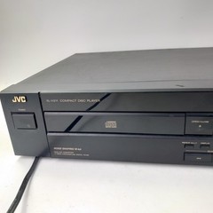 Vintage JVC XL-V211BK Compact Single Disc CD Player Stereo Component