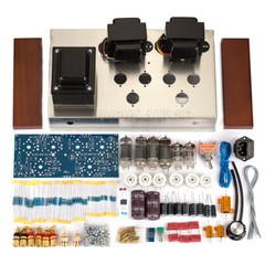 HiFi Class AB Tube Power Amplifier DIY Kit Push-pull Stereo Audio Amp 12W+12W